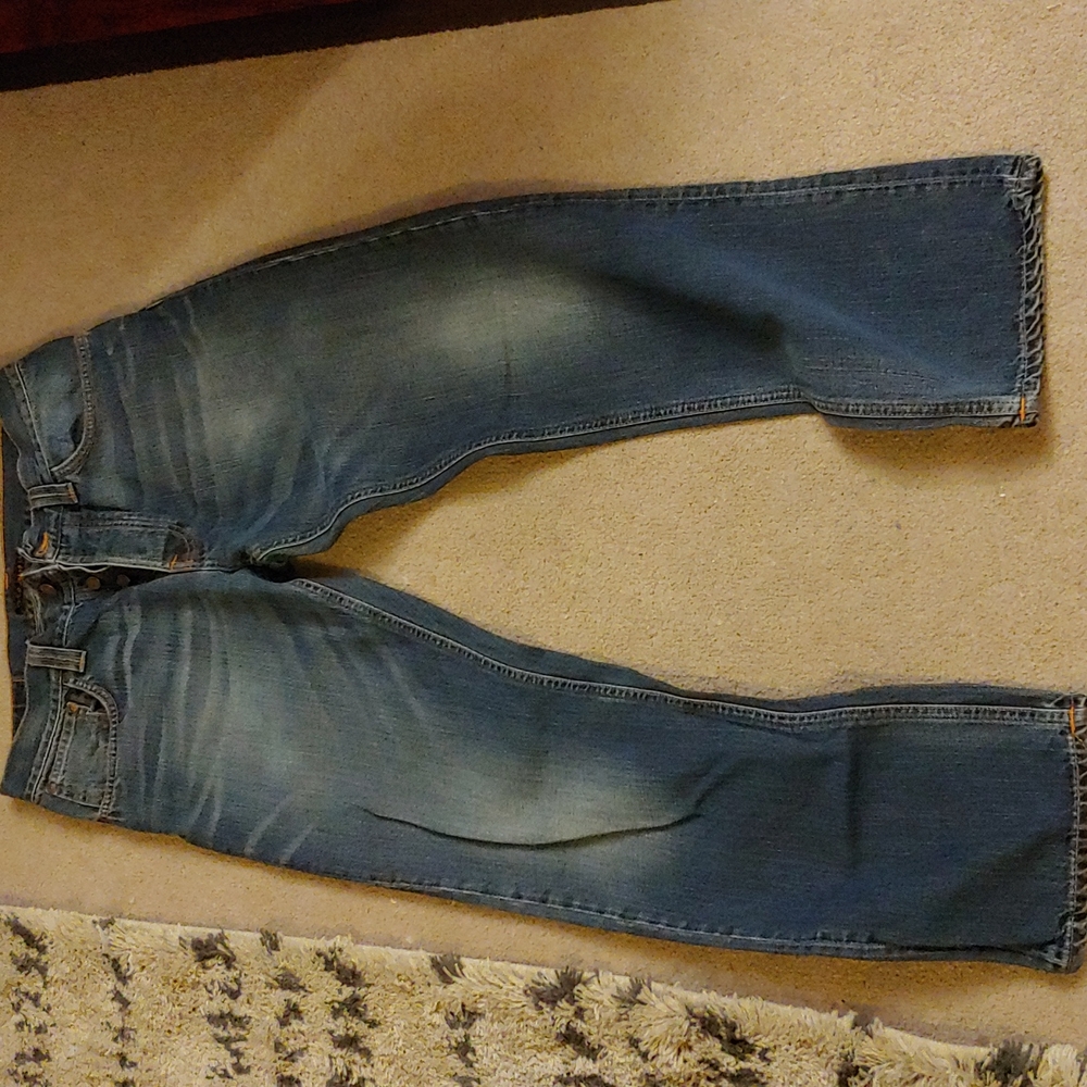 Nudie Jeans Button Fly Straight Alf